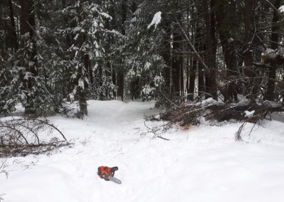 Keeping the Shuswap trails clear